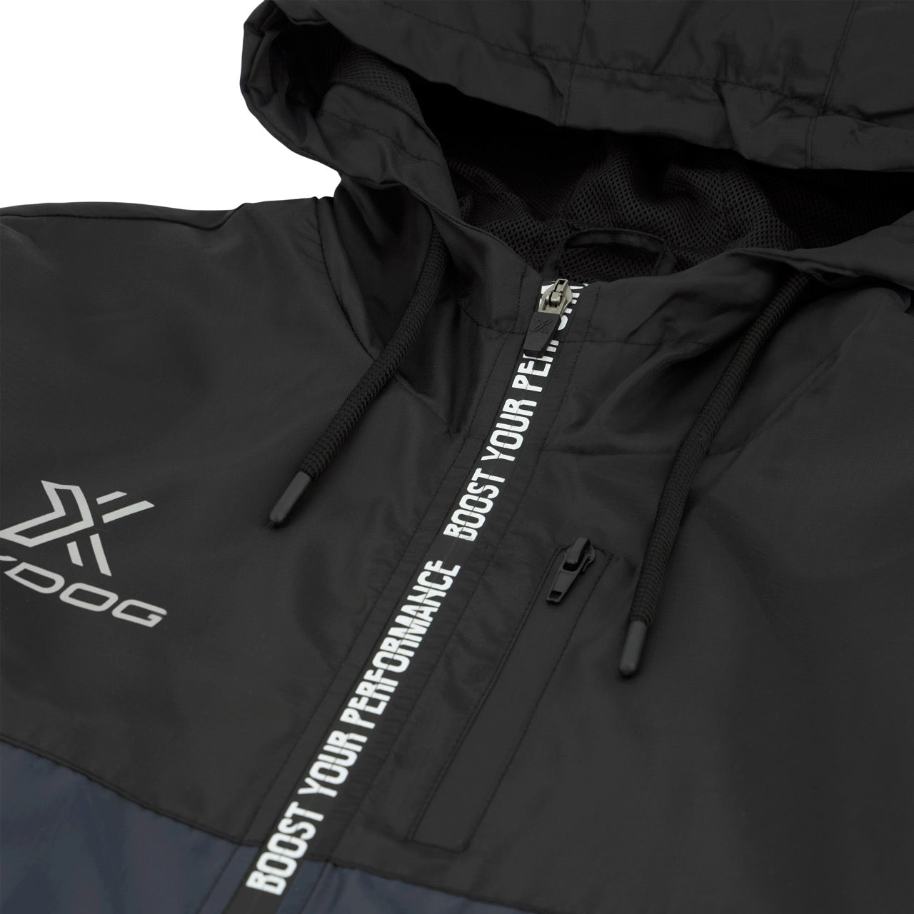 BOOST LIGHT JACKET Black/Grey