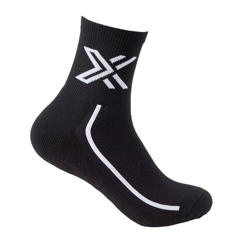 FIT LOW kojinės juoda