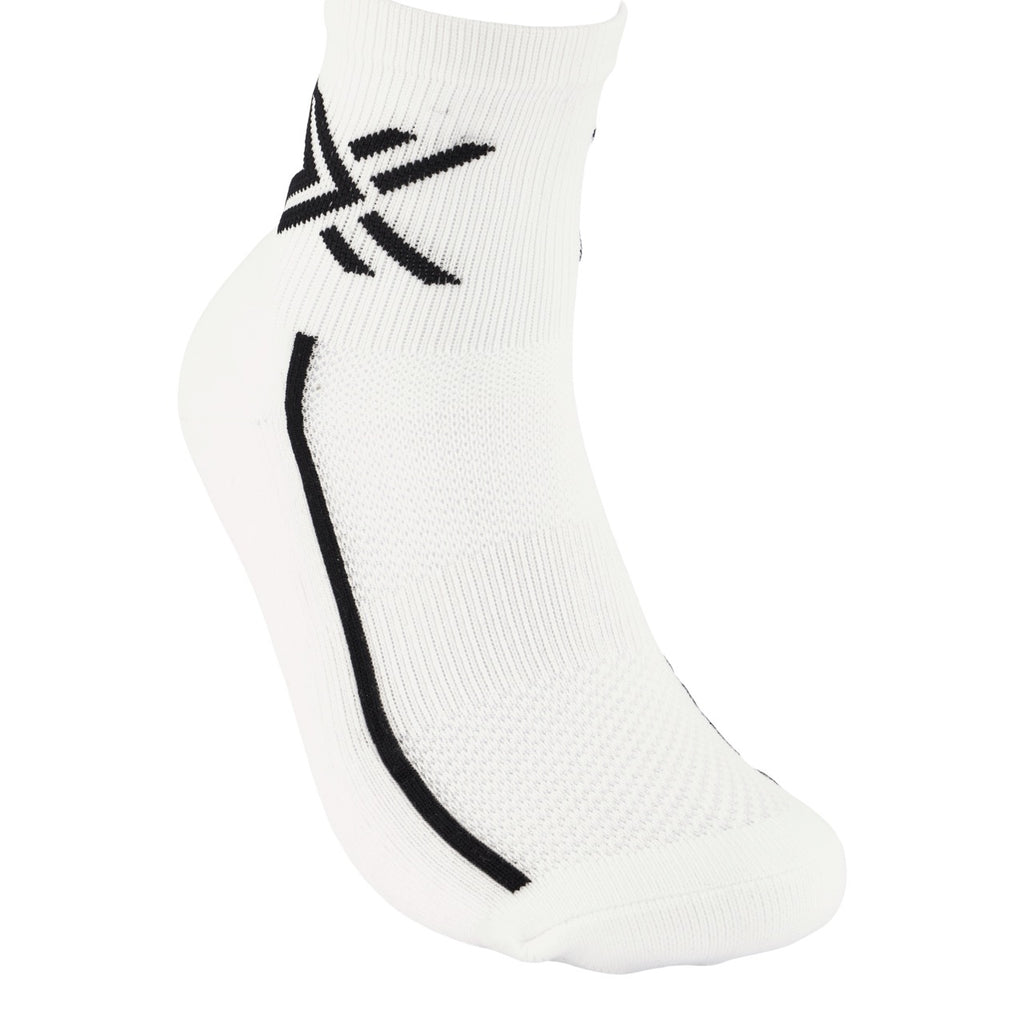 FIT LOW kojinės balta