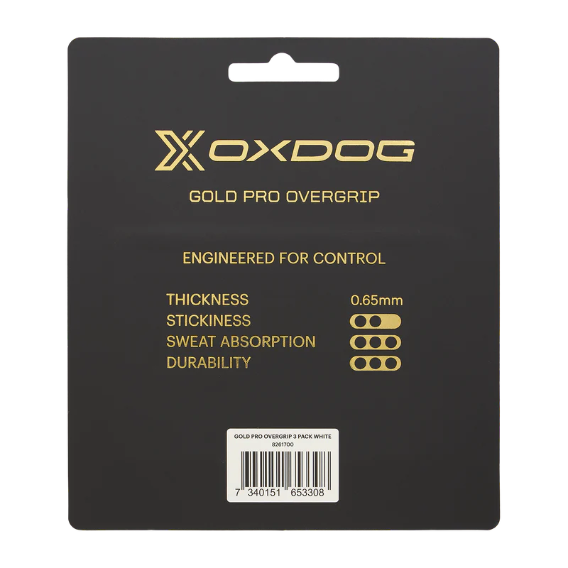 GOLD PRO OVERGRIP (x3)