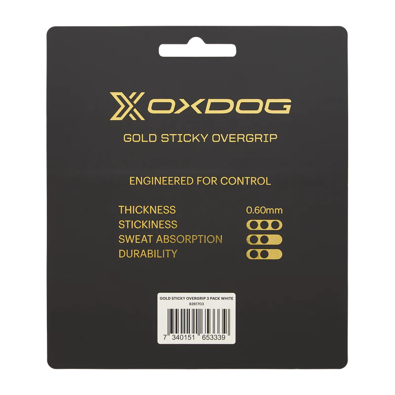 GOLD STICKY OVERGRIP (x3)